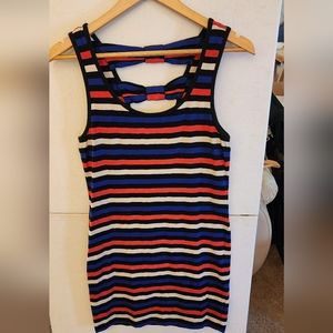 Striped tank dress